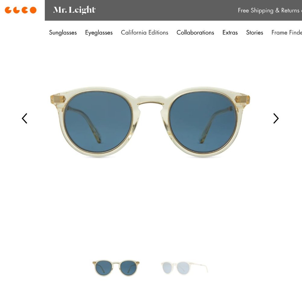 Garret Leight Crosby S Sunglasses